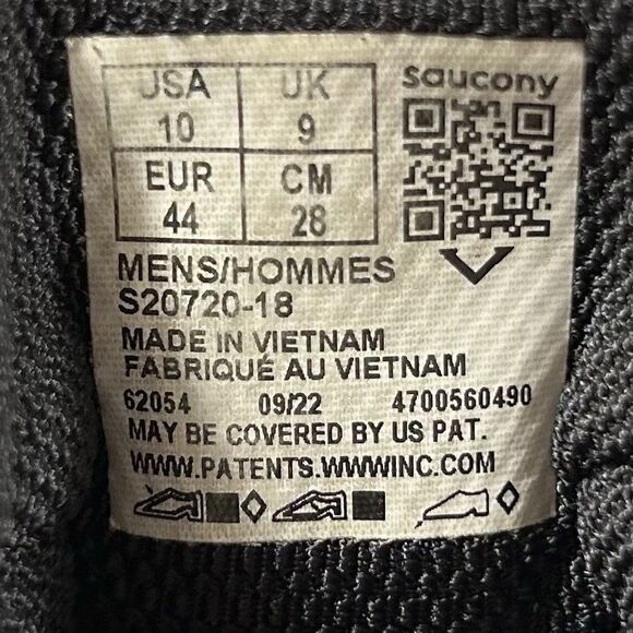 Saucony Tempus S20720-18 Blue Athletic Running Shoes Sneakers Mens Size 10 - Picture 13 of 13